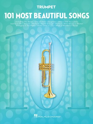 cover image of 101 Most Beautiful Songs for Trumpet